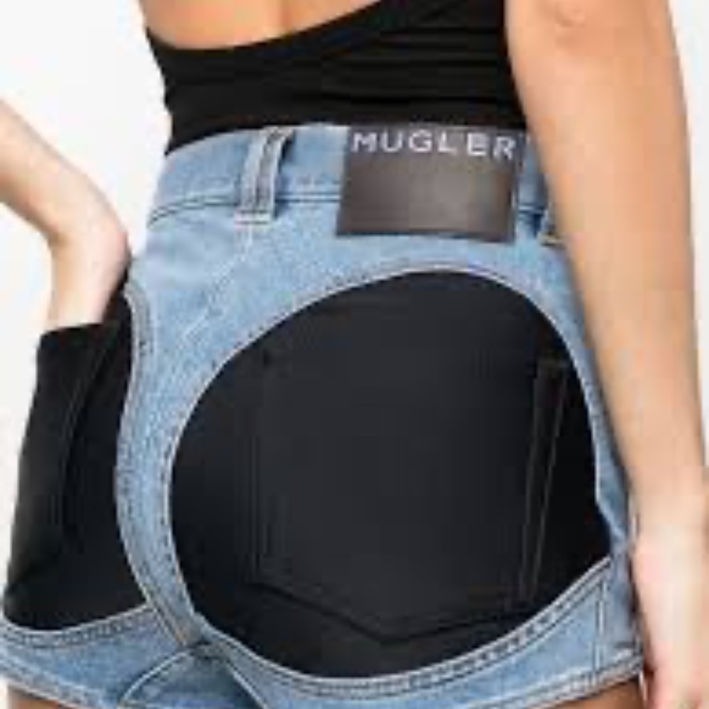 Mugler two-toned shorts - Picture 5 of 6